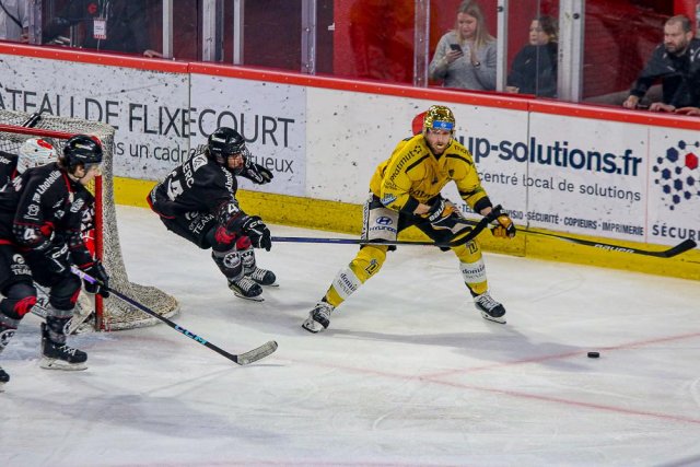 Photo hockey match Amiens  - Rouen le 16/02/2024