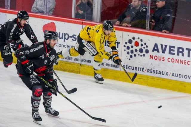 Photo hockey match Amiens  - Rouen le 16/02/2024