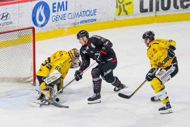 Photo hockey match Amiens  - Rouen le 16/02/2024