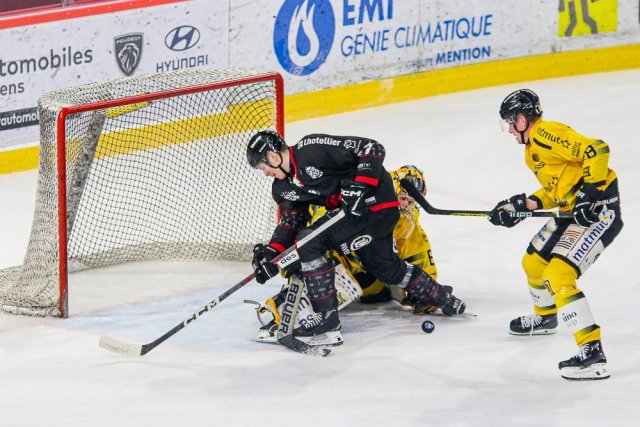 Photo hockey match Amiens  - Rouen le 16/02/2024