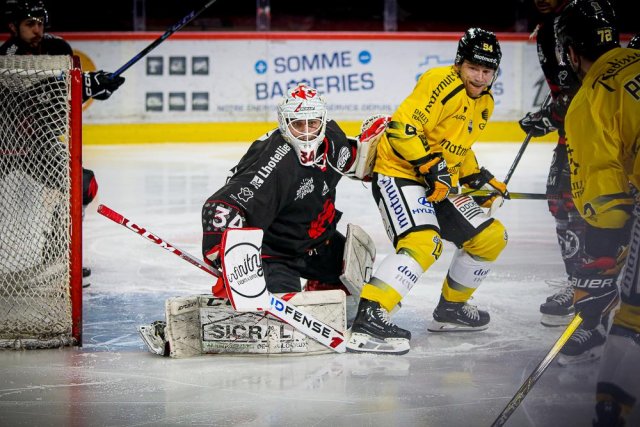 Photo hockey match Amiens  - Rouen le 16/02/2024