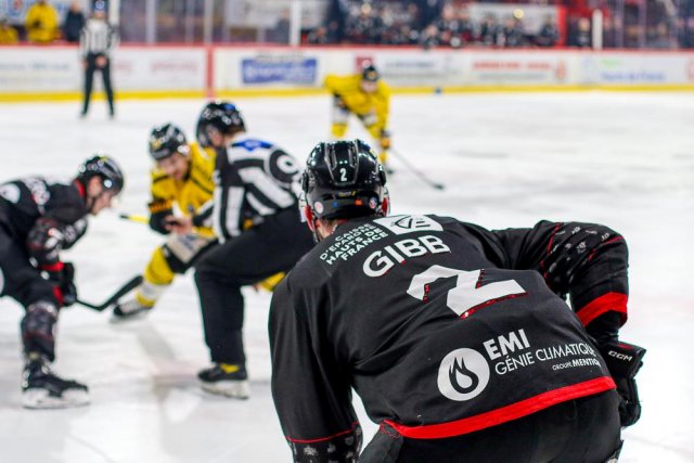 Photo hockey match Amiens  - Rouen le 16/02/2024