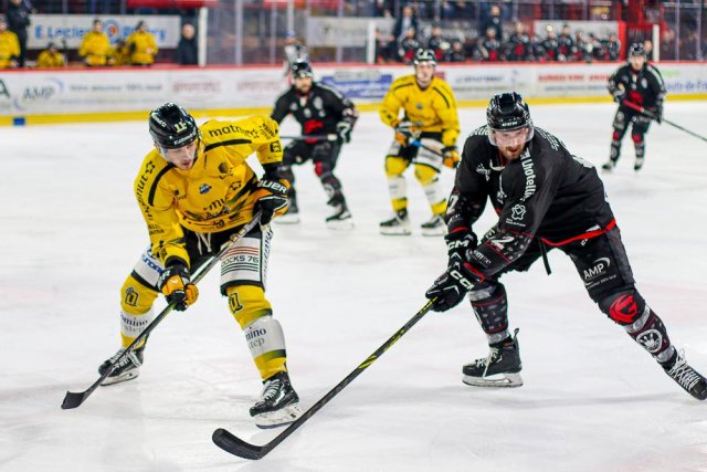 Photo hockey match Amiens  - Rouen le 16/02/2024
