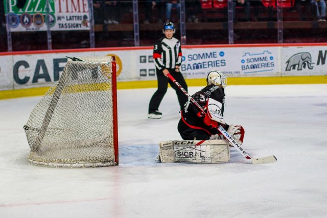 Photo hockey match Amiens  - Rouen le 16/02/2024