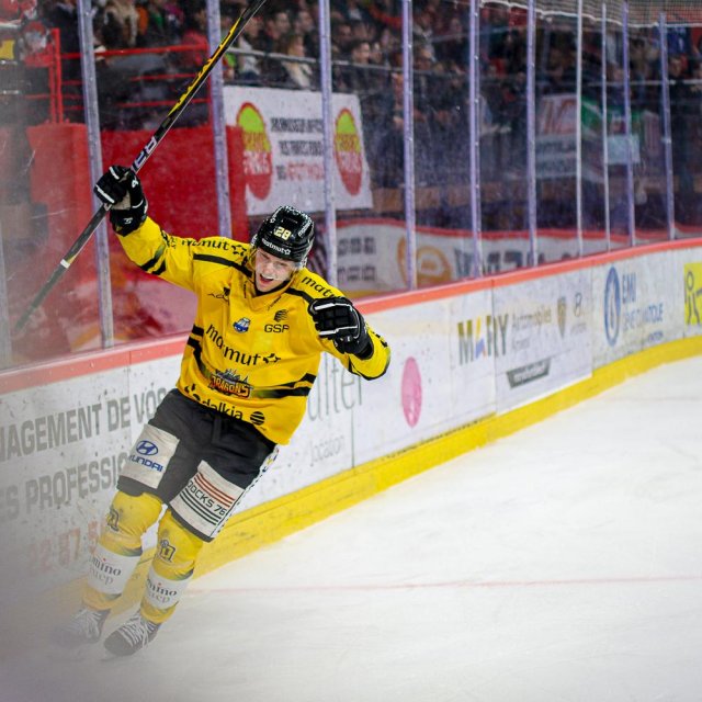 Photo hockey match Amiens  - Rouen le 16/02/2024