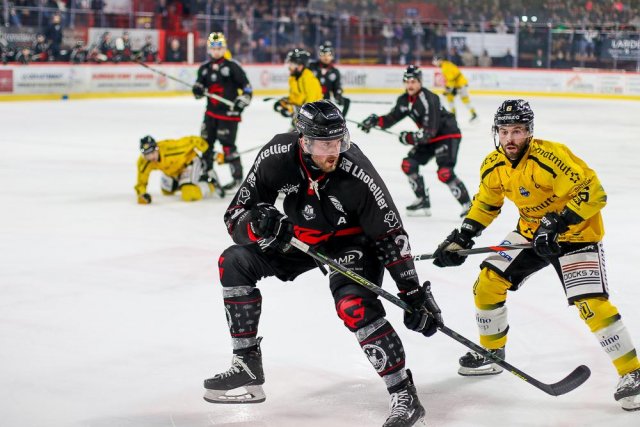 Photo hockey match Amiens  - Rouen le 16/02/2024