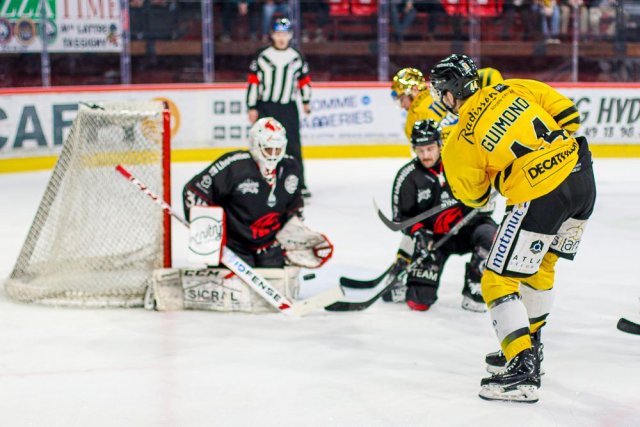 Photo hockey match Amiens  - Rouen le 16/02/2024