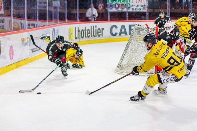 Photo hockey match Amiens  - Rouen le 16/02/2024