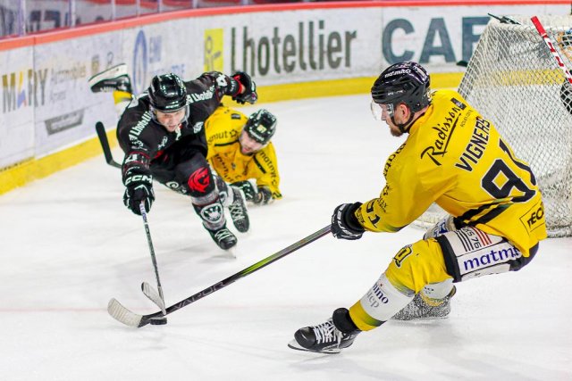 Photo hockey match Amiens  - Rouen le 16/02/2024