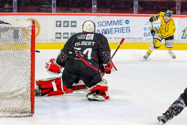 Photo hockey match Amiens  - Rouen le 16/02/2024