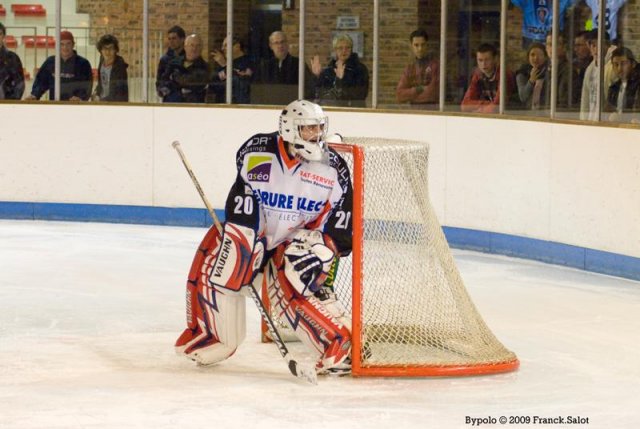 Photo hockey match Angers  - Caen  le 13/10/2009