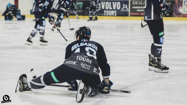 Photo hockey match Tours  - Caen  le 14/02/2024