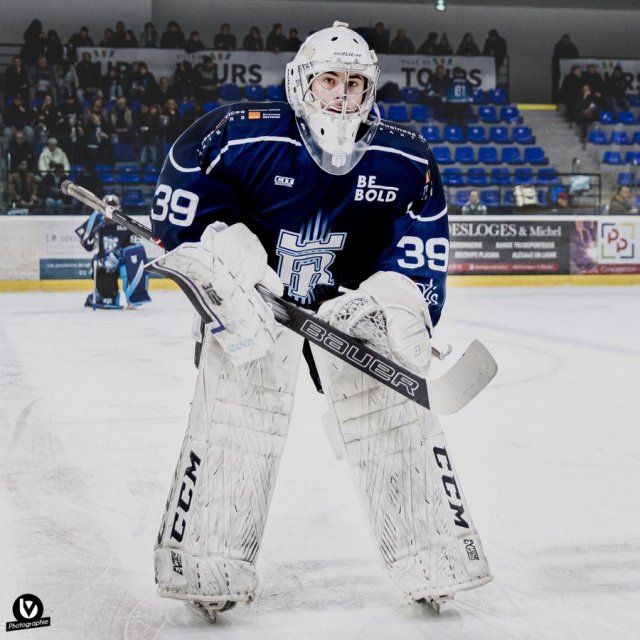 Photo hockey match Tours  - Caen  le 14/02/2024