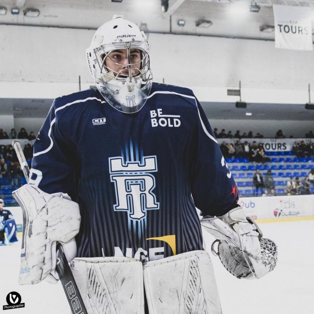 Photo hockey match Tours  - Caen  le 14/02/2024