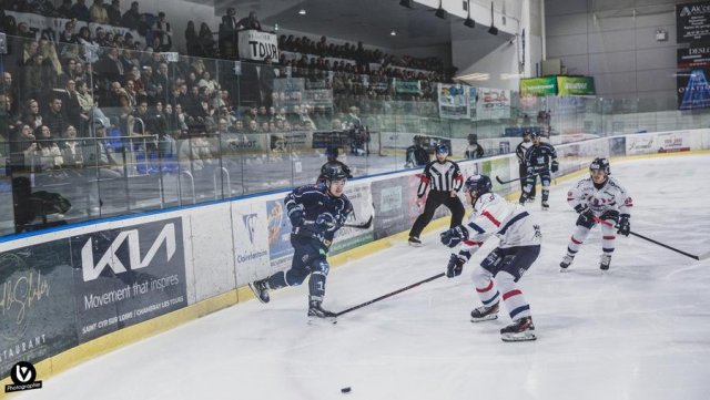 Photo hockey match Tours  - Caen  le 14/02/2024