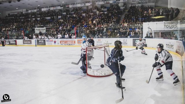 Photo hockey match Tours  - Caen  le 14/02/2024