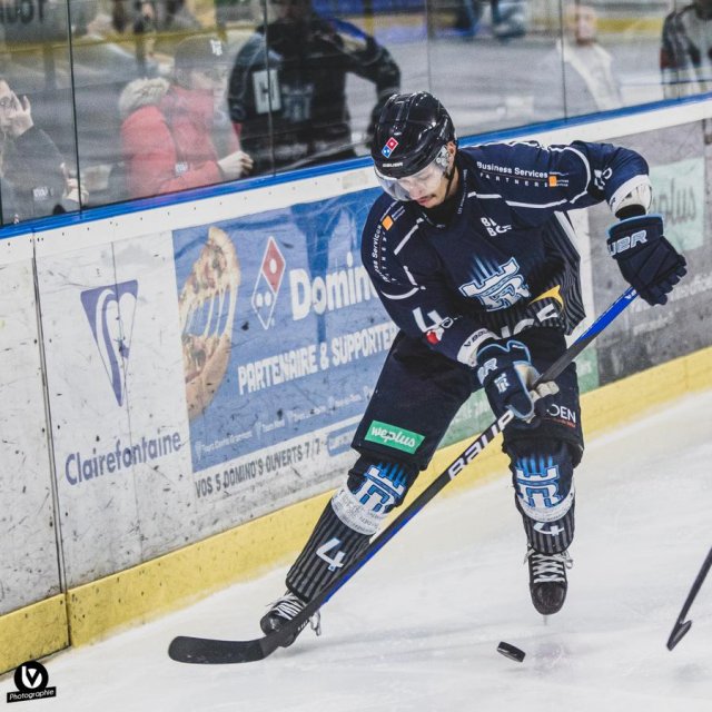 Photo hockey match Tours  - Caen  le 14/02/2024