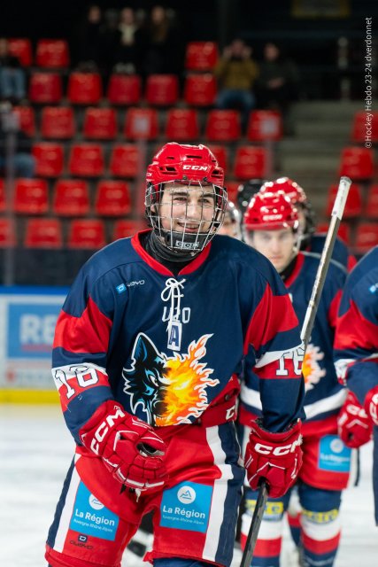 Photo hockey reportage U20 - Grenoble tout en maîtrise face à Strasbourg