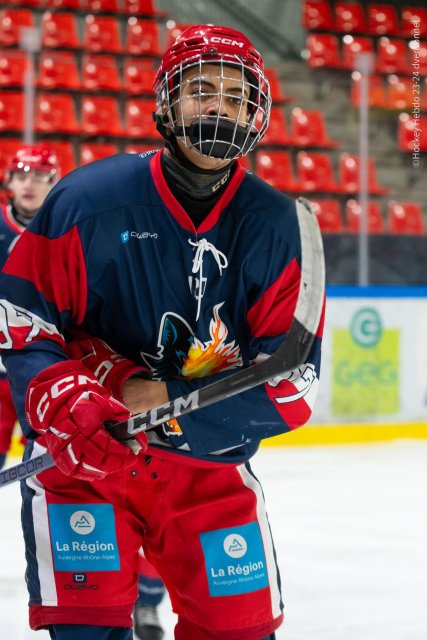 Photo hockey reportage U20 - Grenoble tout en maîtrise face à Strasbourg