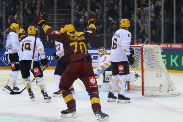 Photo hockey match Genève - Skellefteå le 20/02/2024
