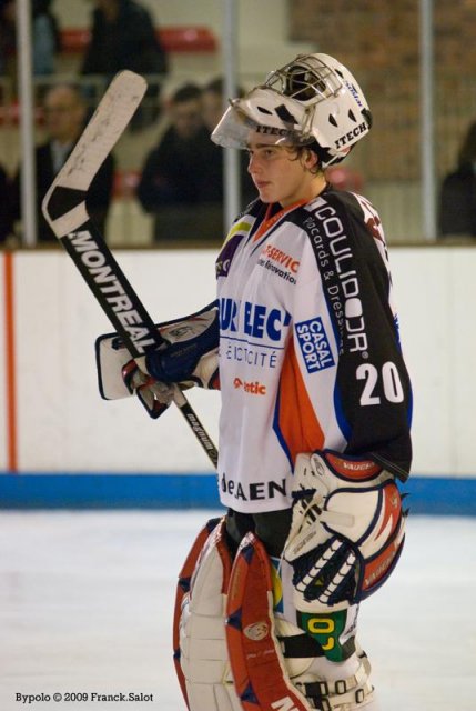 Photo hockey match Angers  - Caen  le 13/10/2009