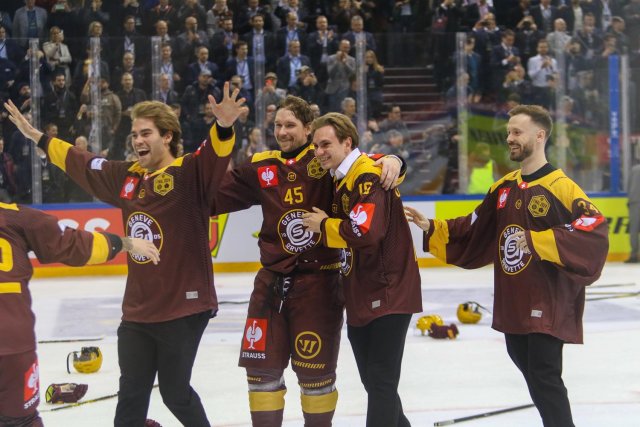 Photo hockey match Genève - Skellefteå le 20/02/2024