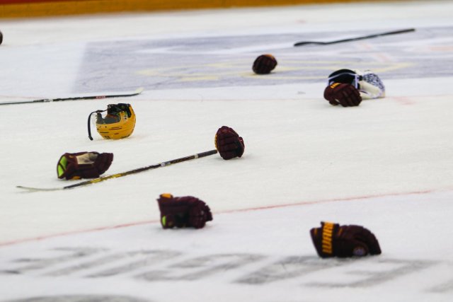 Photo hockey match Genève - Skellefteå le 20/02/2024