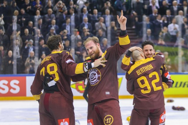 Photo hockey match Genève - Skellefteå le 20/02/2024