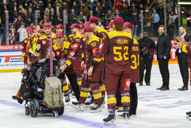 Photo hockey match Genève - Skellefteå le 20/02/2024
