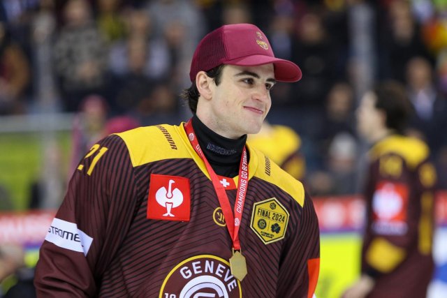 Photo hockey match Genève - Skellefteå le 20/02/2024