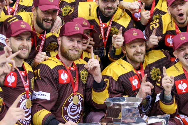 Photo hockey match Genève - Skellefteå le 20/02/2024