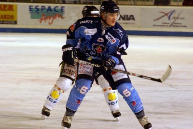 Photo hockey match Angers  - Caen  le 13/10/2009