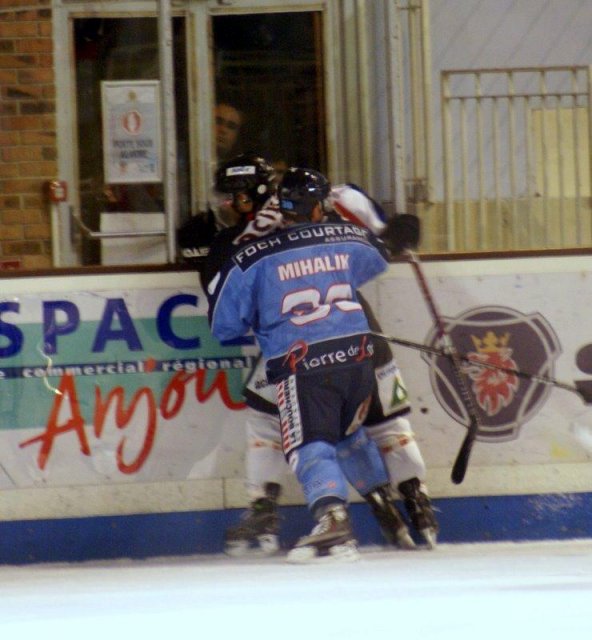 Photo hockey match Angers  - Caen  le 13/10/2009
