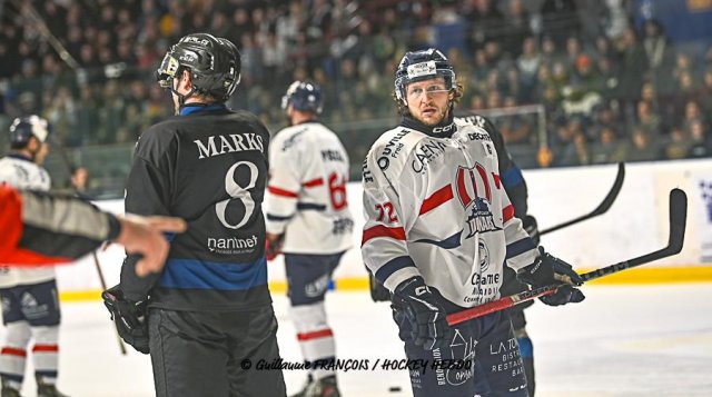 Photo hockey match Nantes - Caen  le 21/02/2024