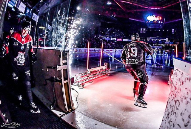 Photo hockey match Bordeaux - Rouen le 23/02/2024