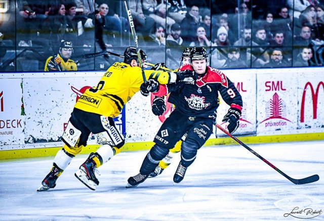 Photo hockey match Bordeaux - Rouen le 23/02/2024