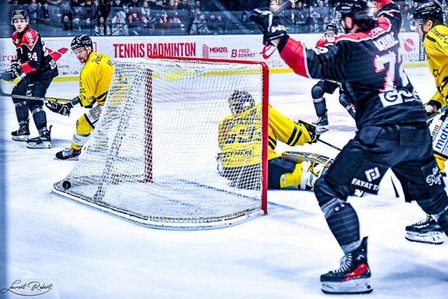 Photo hockey match Bordeaux - Rouen le 23/02/2024