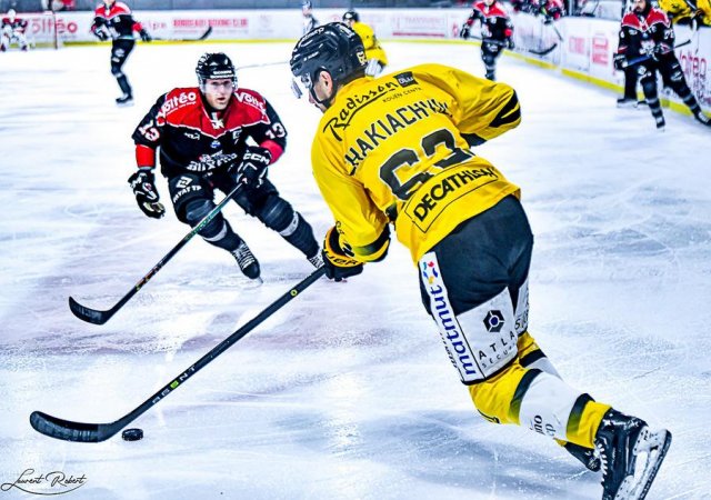 Photo hockey match Bordeaux - Rouen le 23/02/2024