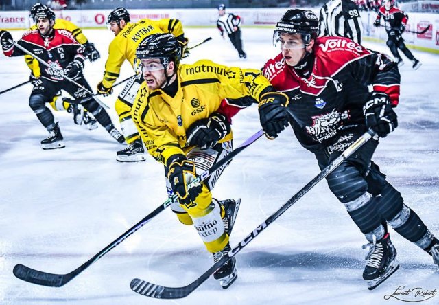 Photo hockey match Bordeaux - Rouen le 23/02/2024