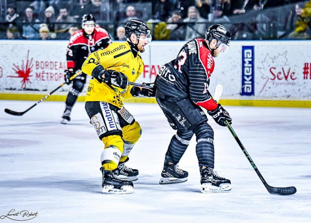 Photo hockey match Bordeaux - Rouen le 23/02/2024