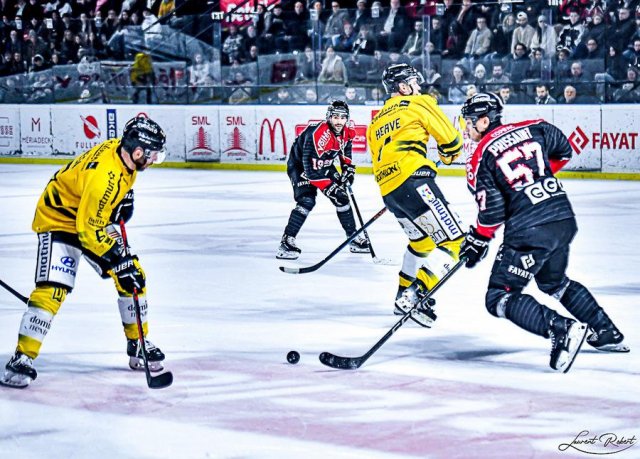Photo hockey match Bordeaux - Rouen le 23/02/2024