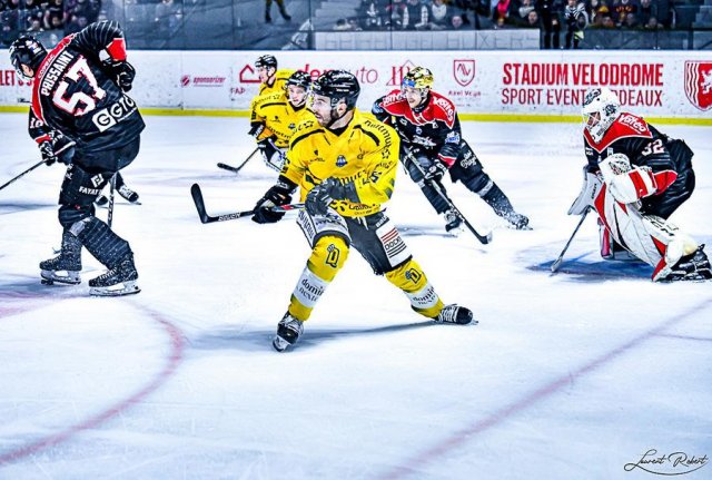 Photo hockey match Bordeaux - Rouen le 23/02/2024