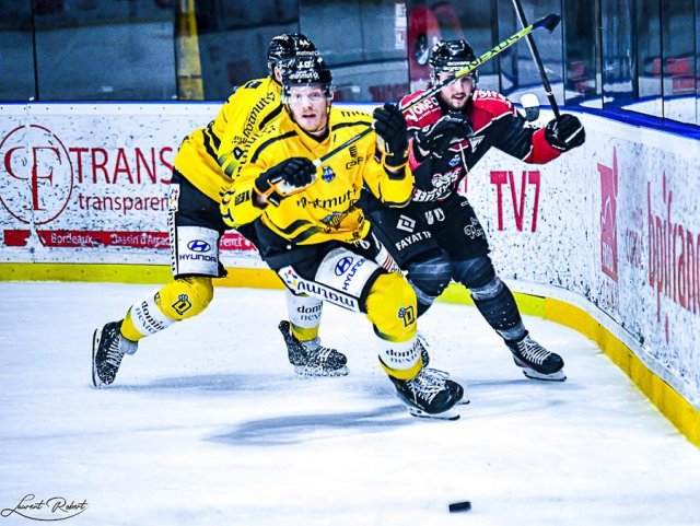Photo hockey match Bordeaux - Rouen le 23/02/2024