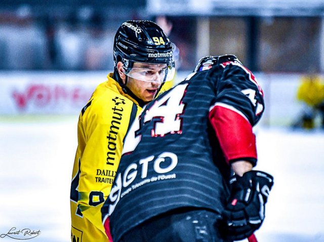 Photo hockey match Bordeaux - Rouen le 23/02/2024