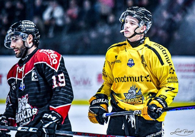 Photo hockey match Bordeaux - Rouen le 23/02/2024