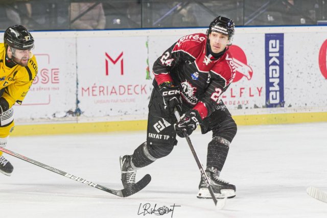 Photo hockey match Bordeaux - Rouen le 23/02/2024