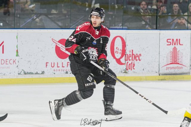 Photo hockey match Bordeaux - Rouen le 23/02/2024