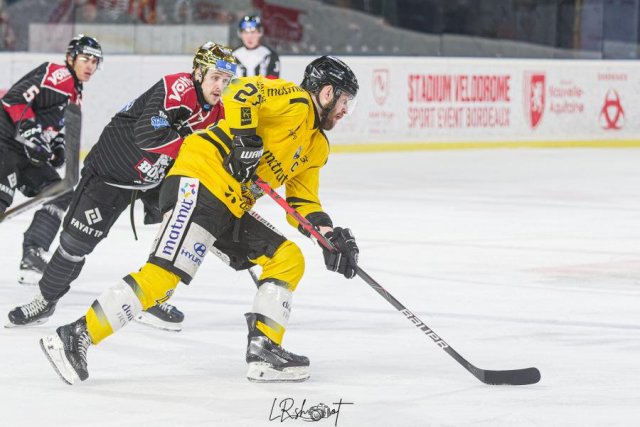 Photo hockey match Bordeaux - Rouen le 23/02/2024