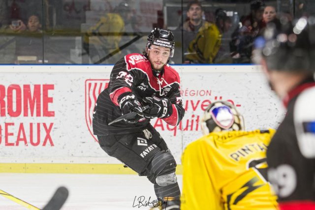 Photo hockey match Bordeaux - Rouen le 23/02/2024