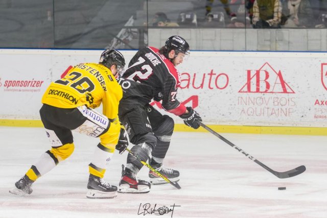 Photo hockey match Bordeaux - Rouen le 23/02/2024